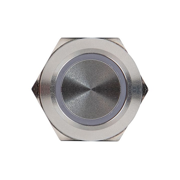 Кнопка S-Pro67 19 мм без фикс. с оранжевой подсв. 230В EKF PROxima