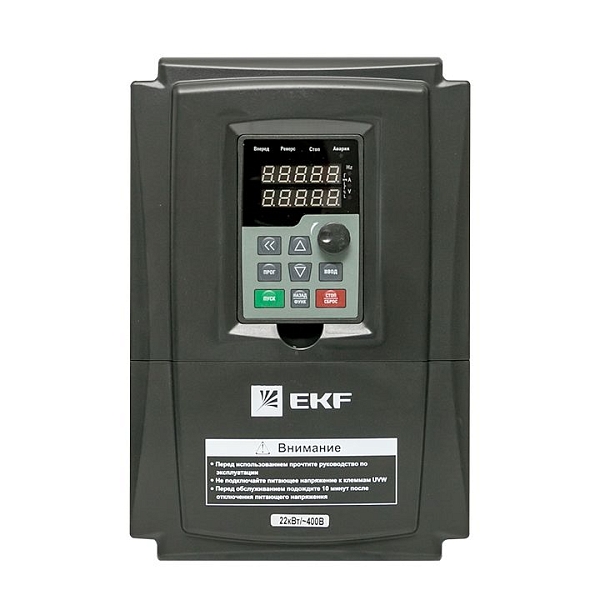 Преобразователь частоты 18/22кВт 3x400В с торм. модулем VECTOR-100 EKF PROxima