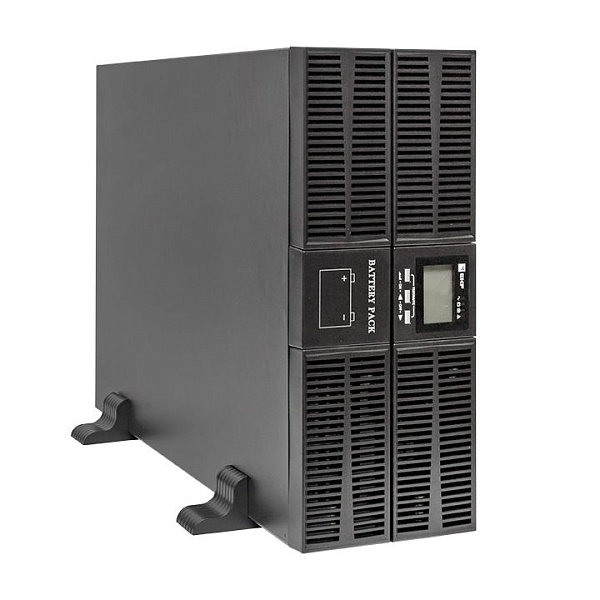 Источник Бесперебойного Питания двойного преобразования E-Power SW900G4 6кВА/6Квт ,для монтажа в стойку,1фазный ,230В, c АКБ 16x12В_7Ач
