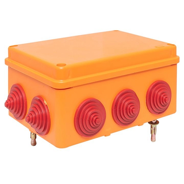 Коробка огнестойкая E90 150x110x70мм, с клеммником 6 полюсов 1,5-6 мм2 IP55 EKF