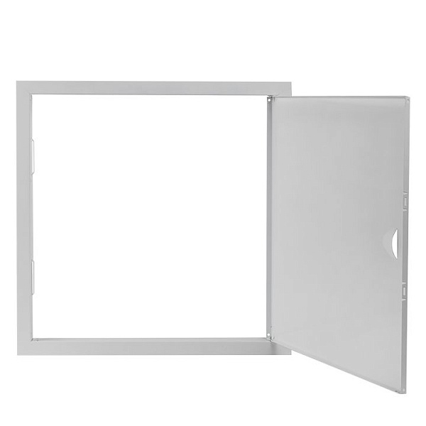 Люк ревизионный металл 400x400 (ШхВ внутр.) EKF Basic