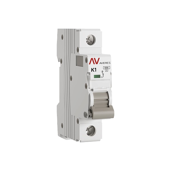 Выключатель автоматический AV-6 1P 1A (K) 6kA EKF AVERES