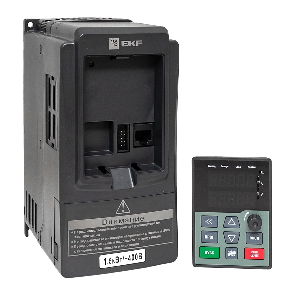 Преобразователь частоты 1,5/2,2кВт 3x400В VECTOR-100 EKF PROxima
