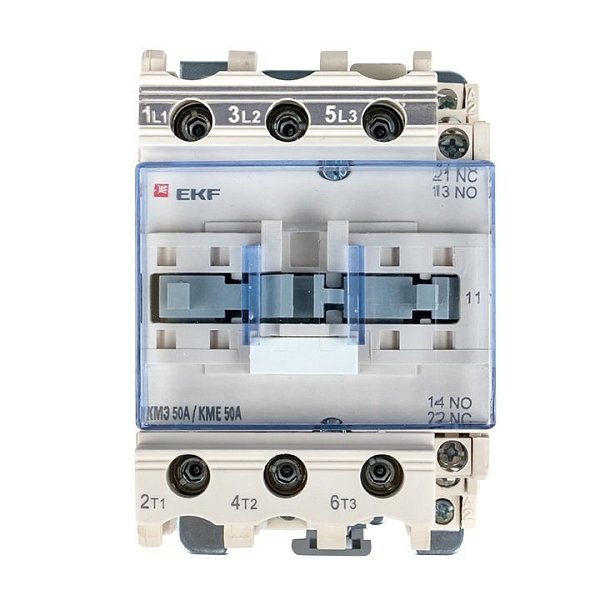 Контактор КМЭ-3 50А 1NO+1NC 36В AC EKF
