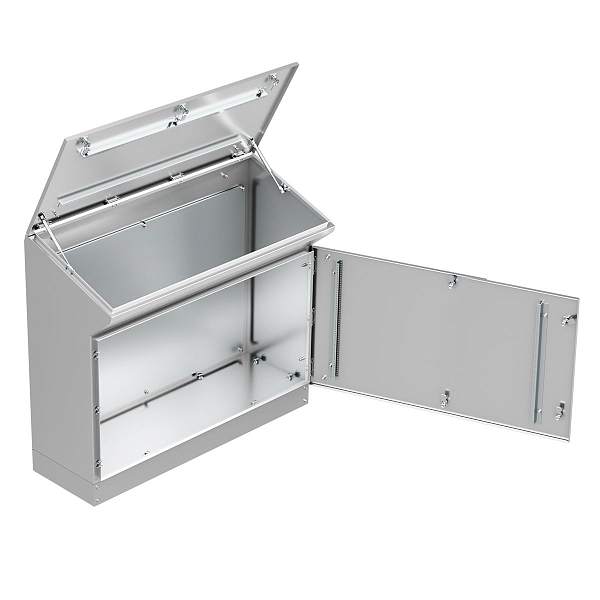 Пульт управления напольный "Inox" AISI304 TP12 IP55 (960x1200x400)