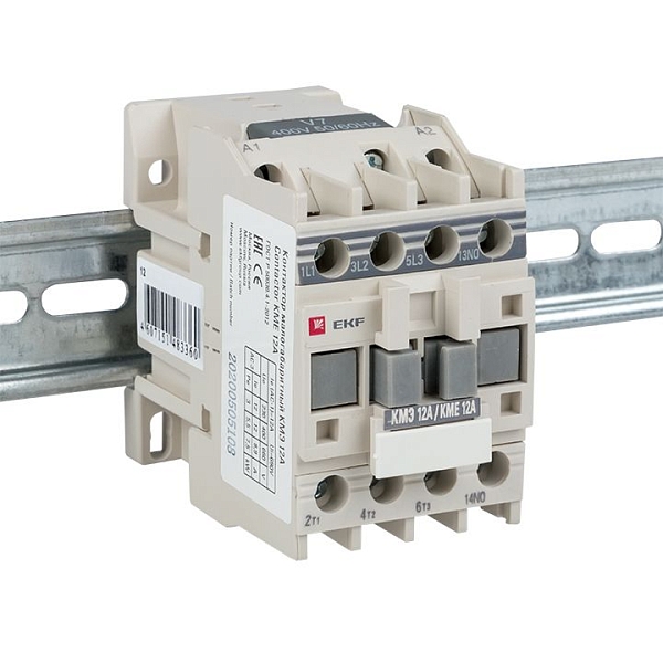 Контактор КМЭ-1 12А 1NO 110В AC EKF
