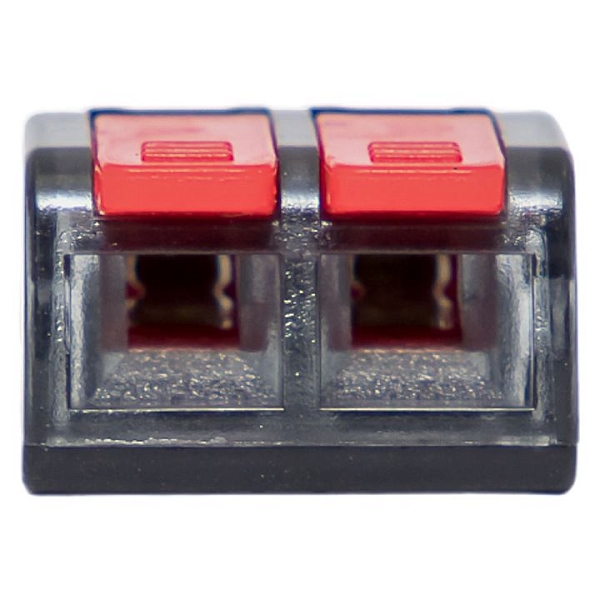 Клемма СМК 221-412 с рычагом 2 отверстия 0.2-4.0 мм2 блистер (20 шт.) EKF PROxima
