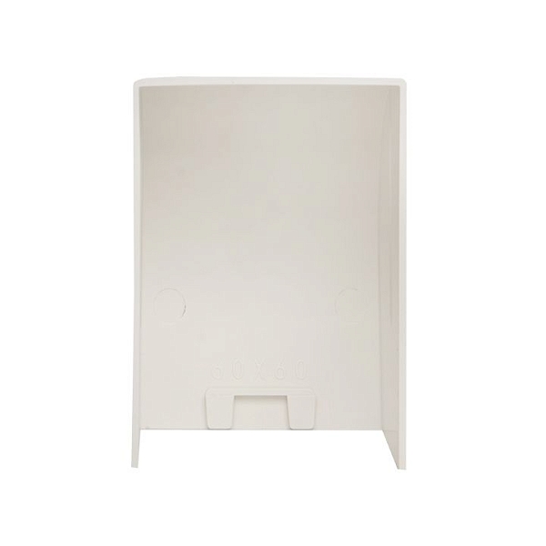 Заглушка (60x60) (4 шт) белая EKF-Plast 