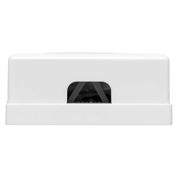 Розетка настенная TERACOM PRO Cat.6 неэкранированная 2 порта RJ-45 Dual IDC белая