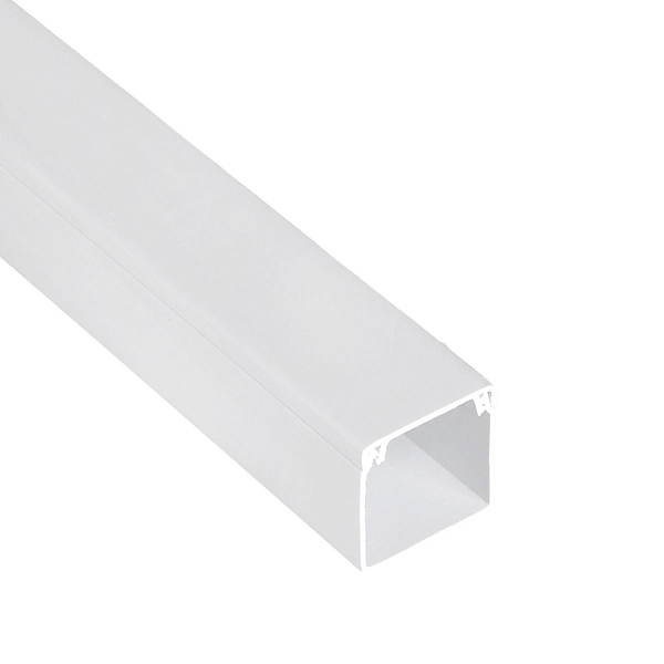 Кабель-канал магистральный (25x25) (32 м) белый EKF
