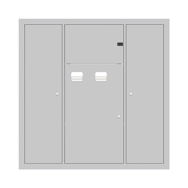 Устройство этажное распределительное встроенное типа УЭРВ 2 кв. (1300x1300x150) EKF