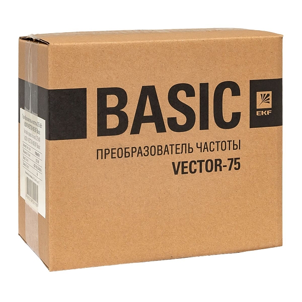 Преобразователь частоты 0,75 кВт 1x230В VECTOR-80 EKF Basic
