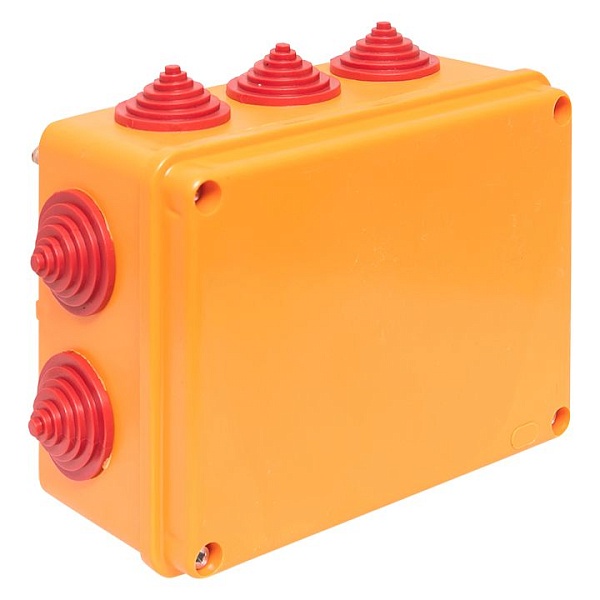 Коробка огнестойкая E90 150x110x70мм, с клеммником 6 полюсов 1,5-6 мм2 IP55 EKF