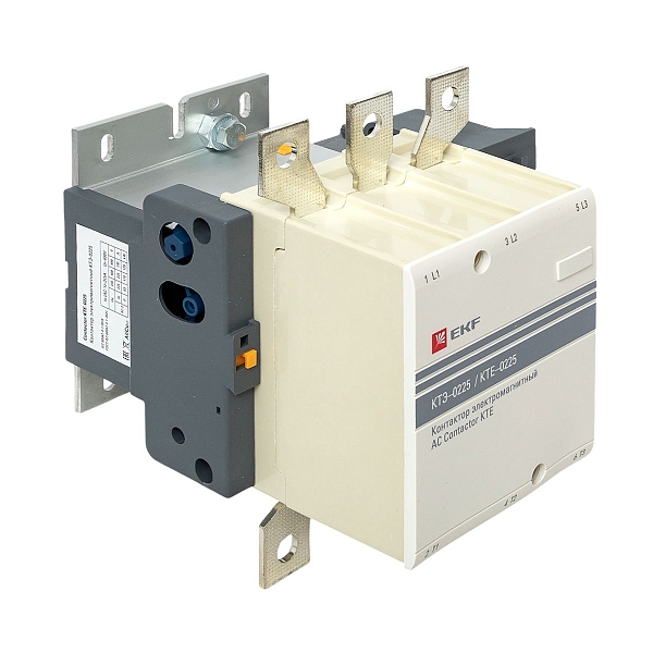Контактор КТЭ-1 225А 1NO 230В AC EKF