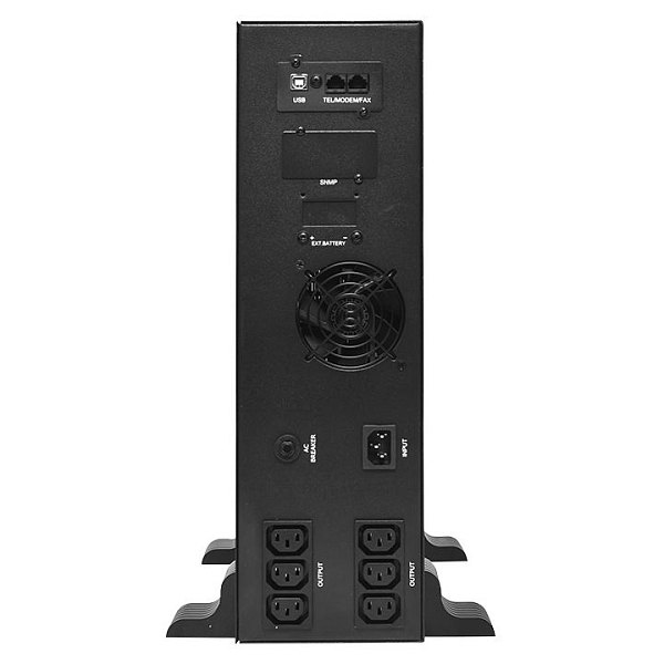Источник Бесперебойного Питания Линейно-интерактивный E-Power PSW 600 3000 ВА / 2400 Вт , для монтажа в стойку, c АКБ 4x12В_9 Ач LCD, 6xC13,USB,RJ45