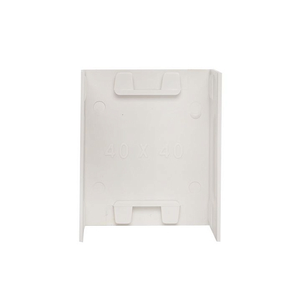 Соединитель (40x40) (4 шт) белый EKF-Plast 