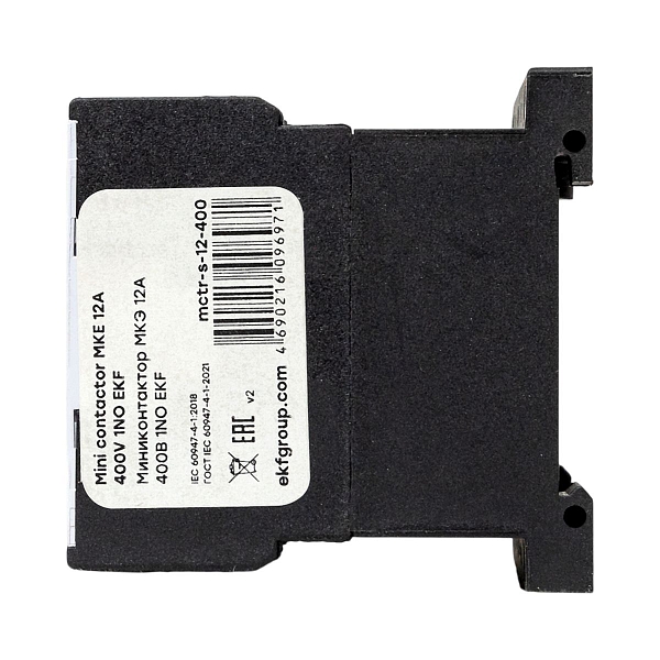 Миниконтактор МКЭ 12А 230В 1NO EKF PROxima