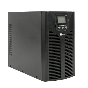 Источник Бесперебойного Питания двойного преобразования E-Power SW900Pro-TB 3000 ВА напольный, c АКБ 8x12В_7 Ач