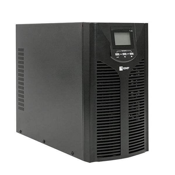 Источник Бесперебойного Питания двойного преобразования E-Power SW900Pro-TB 3000 ВА напольный, c АКБ 8x12В_7 Ач