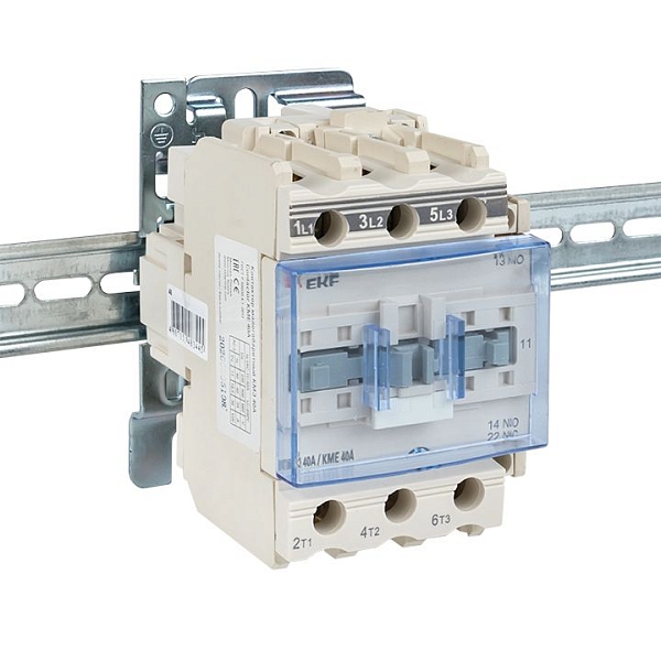 Контактор КМЭ-3 40А 1NO+1NC 110В AC EKF