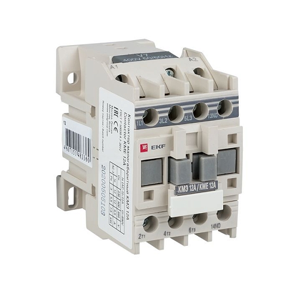 Контактор КМЭ-1 12А 1NO 110В AC EKF