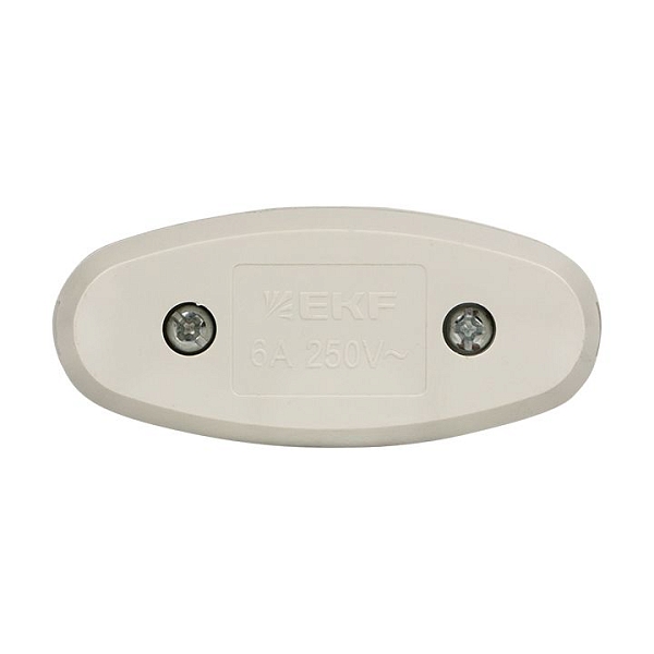 Переключатель бра бел. 6А 250В EKF PROxima