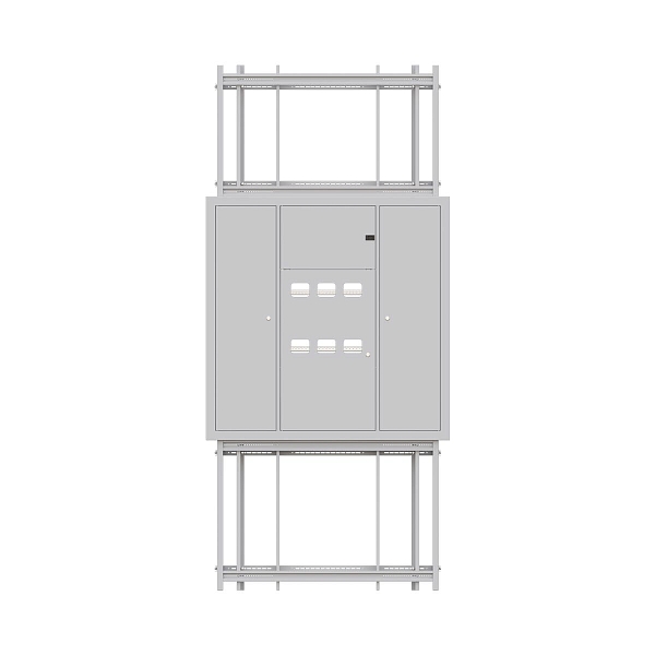 Устройство этажное распределительное встроенное типа УЭРВ 6 кв. (1300x1300x150) EKF