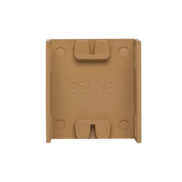 Соединитель (25x16) (4 шт) светлое дерево EKF-Plast 