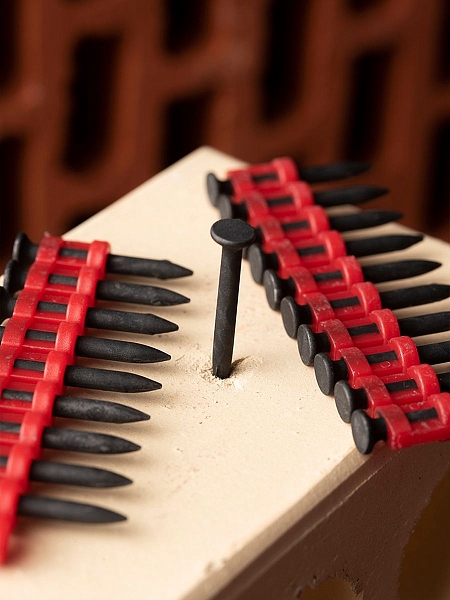 Гвозди по бетону, металлу, кирпичу диаметр 2.7 мм длина 25 мм (1000 шт.)
