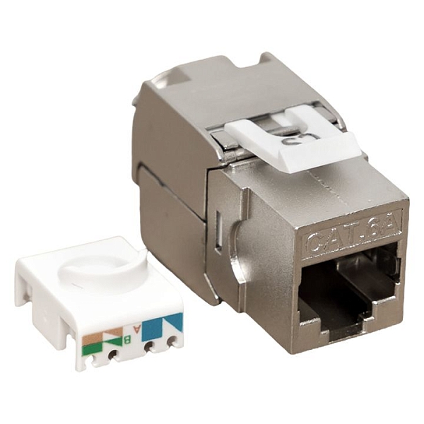 Модуль Keystone TERACOM CS Cat.6A экранированный STP 110 IDC 180 градусов самозажимной (Toolless)
