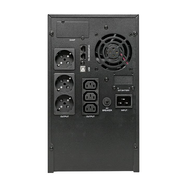 Источник Бесперебойного Питания Линейно-интерактивный E-Power PSW 600 3000 ВА,2400Вт, напольный, c АКБ 4x12В_9 Ач,USB,RJ45,3хСE13,3xSchuko