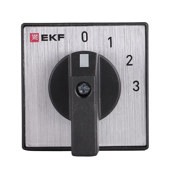 Переключатель кулачковый ПК-1-121 25А 1P «0-1-2-3» IP65 EKF