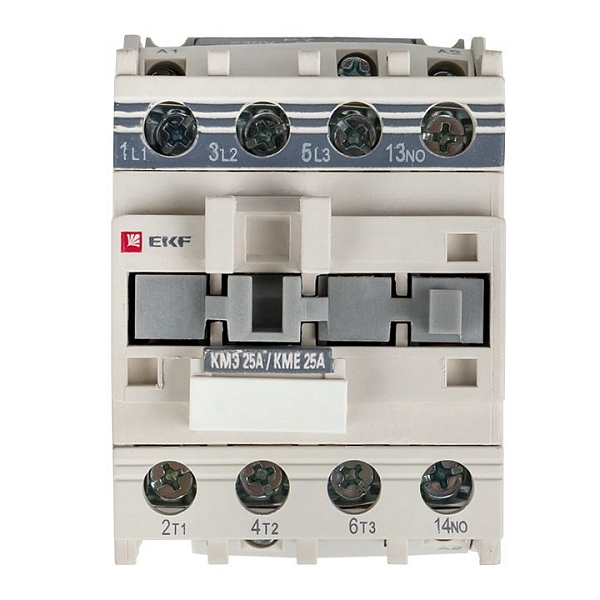 Контактор КМЭ-2 25А 1NC 12В AC EKF