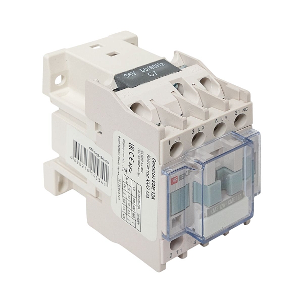 Контактор КМЭ-1 12А 1NC 36В AC EKF