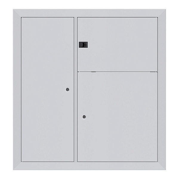 Щит этажный до 8 кв. без окон со слаботочным отсеком слева (1000x950x150) PROXIMA EKF