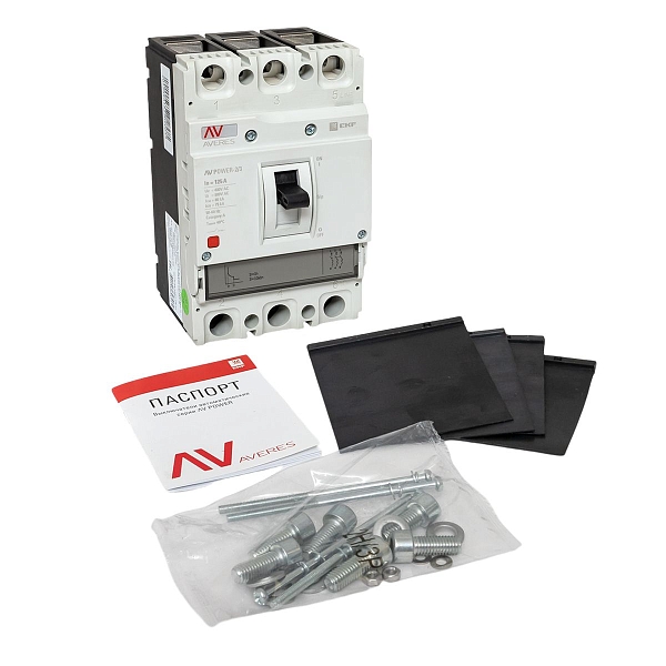 Выключатель автоматический в литом корпусе AV-POWER-2/3 125А 80кА TR EKF