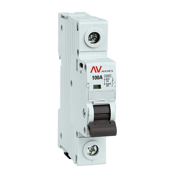 Выключатель нагрузки AVN 1P 100A AVERES EKF 
