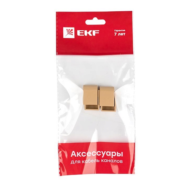 Заглушка (15x10) (4 шт) светлое дерево EKF-Plast 