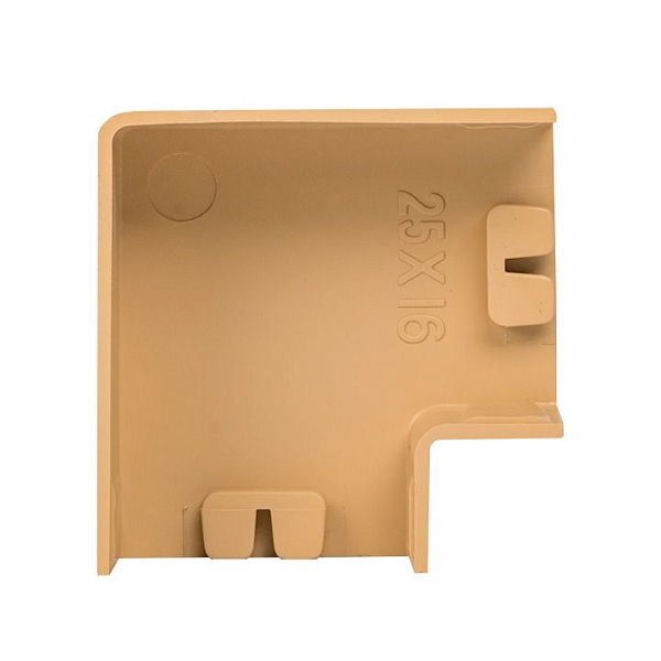 Поворот 90 гр. (25x16) (4 шт) светлое дерево EKF-Plast 
