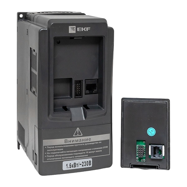 Преобразователь частоты 1,5/2,2кВт 1x230В VECTOR-100 EKF PROxima