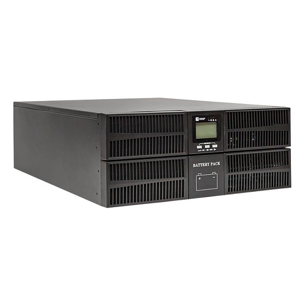Источник Бесперебойного Питания двойного преобразования E-Power SW900G4 6кВА/6Квт ,для монтажа в стойку,1фазный ,230В, c АКБ 16x12В_7Ач