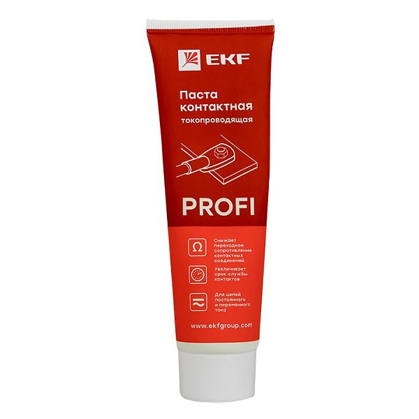 Паста контактная токопроводящая PROFI EKF 