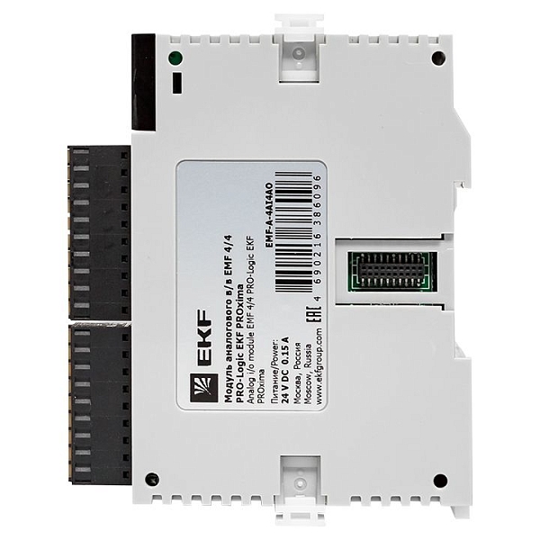 Модуль аналогового в/в EMF 4/4 PRO-Logic EKF (без поверки)